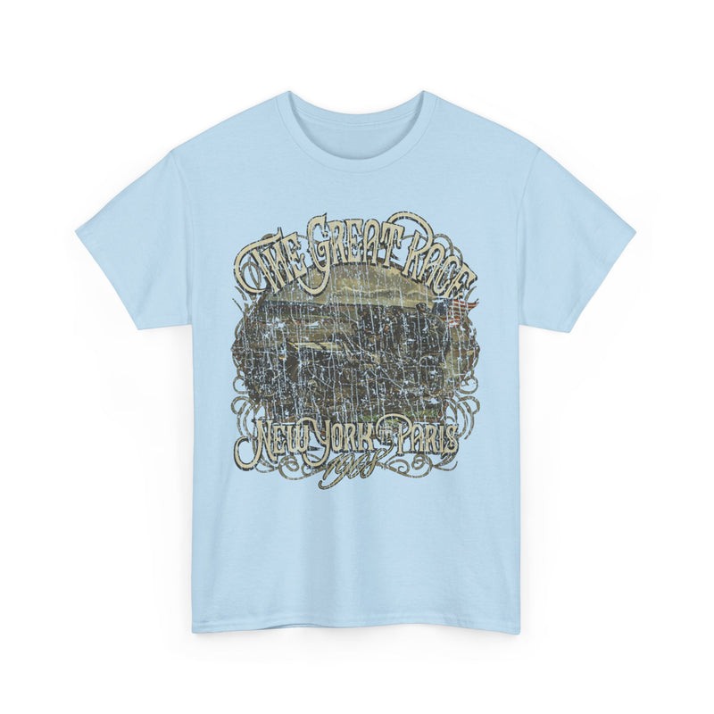 Load image into Gallery viewer, The Great Race 1908 New York to Paris Auto Competition T-shirt
