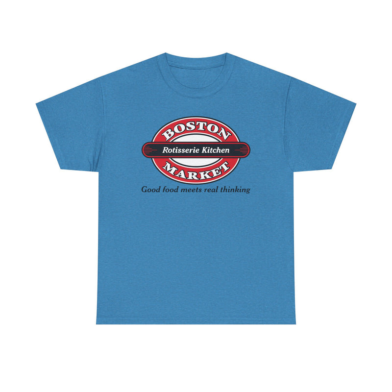 Load image into Gallery viewer, Boston Market T-Shirt Defunct Rotisserie Kitchen Good Food Meets Real Thinking
