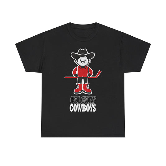 Calgary Cowboys Logo Canada Hockey Team T-shirt