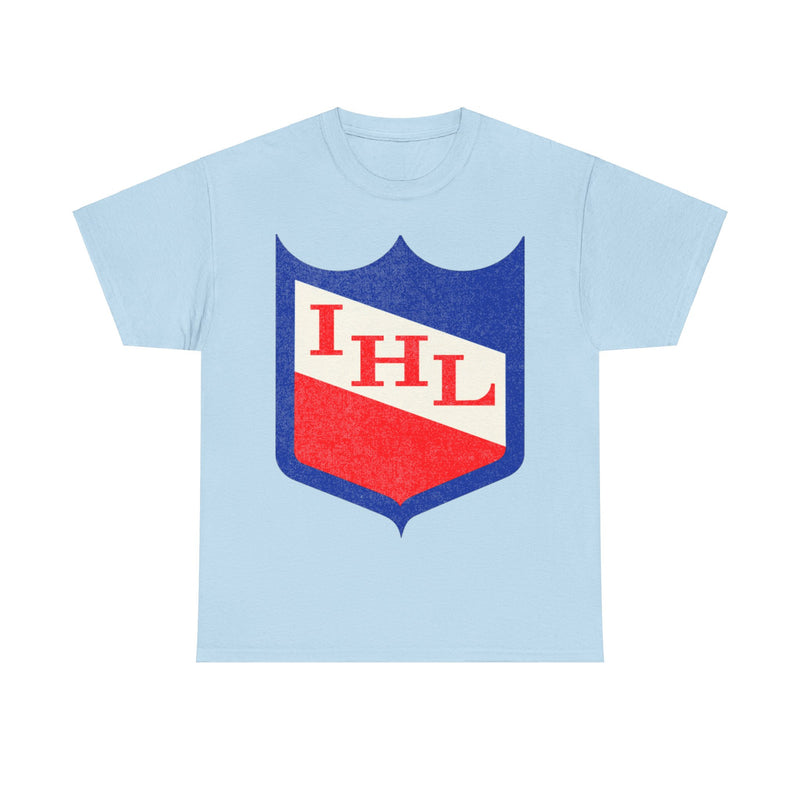 Load image into Gallery viewer, International Hockey League 1945 Nostalgic Logo T-shirt
