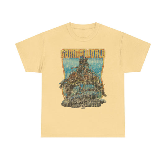 Gamma World 1978 Science Fantasy Role Playing Video Game T-shirt