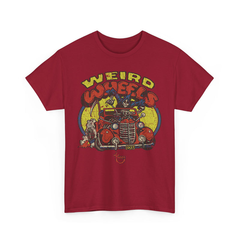 Load image into Gallery viewer, Weird Wheels Slab Cab 1980 Taxi Trading Card T-shirt
