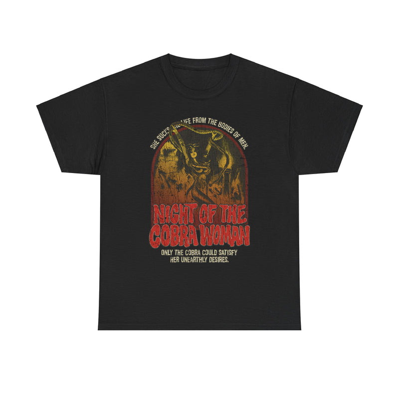 Load image into Gallery viewer, Night of The Cobra Woman 1972 Movie T-shirt
