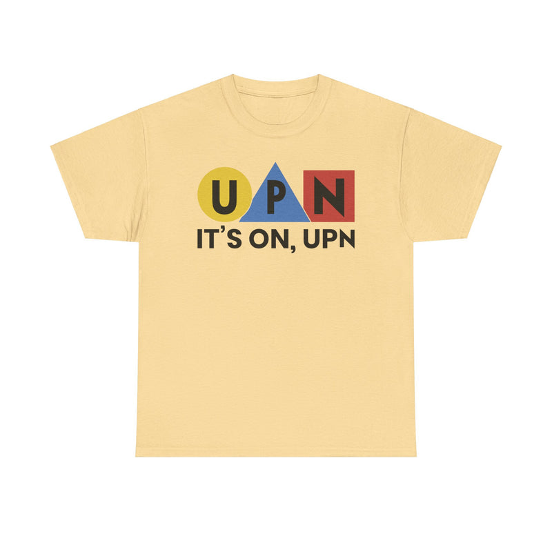 Load image into Gallery viewer, TV Network UPN It’s On Television Logo T-Shirt
