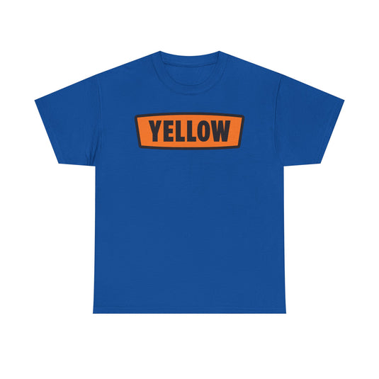 Yellow T-Shirt - Trucking Industry Bankrupt Logo Tee