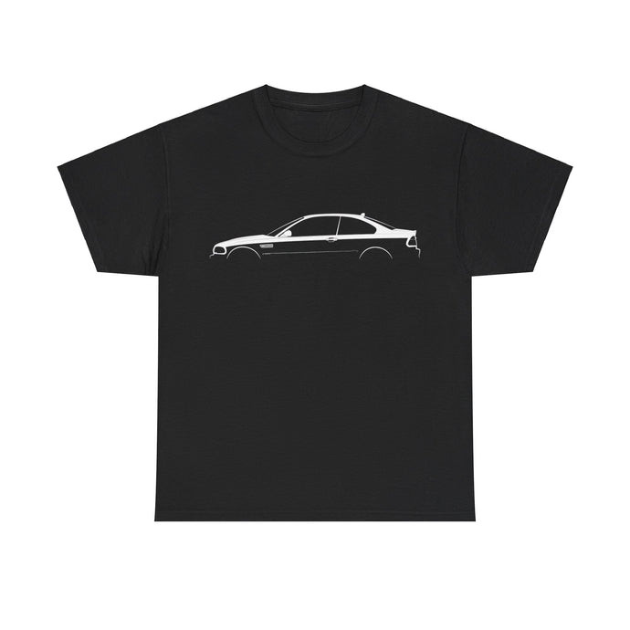 BMW M3 Coupe E46 Silhouette Car T-shirt