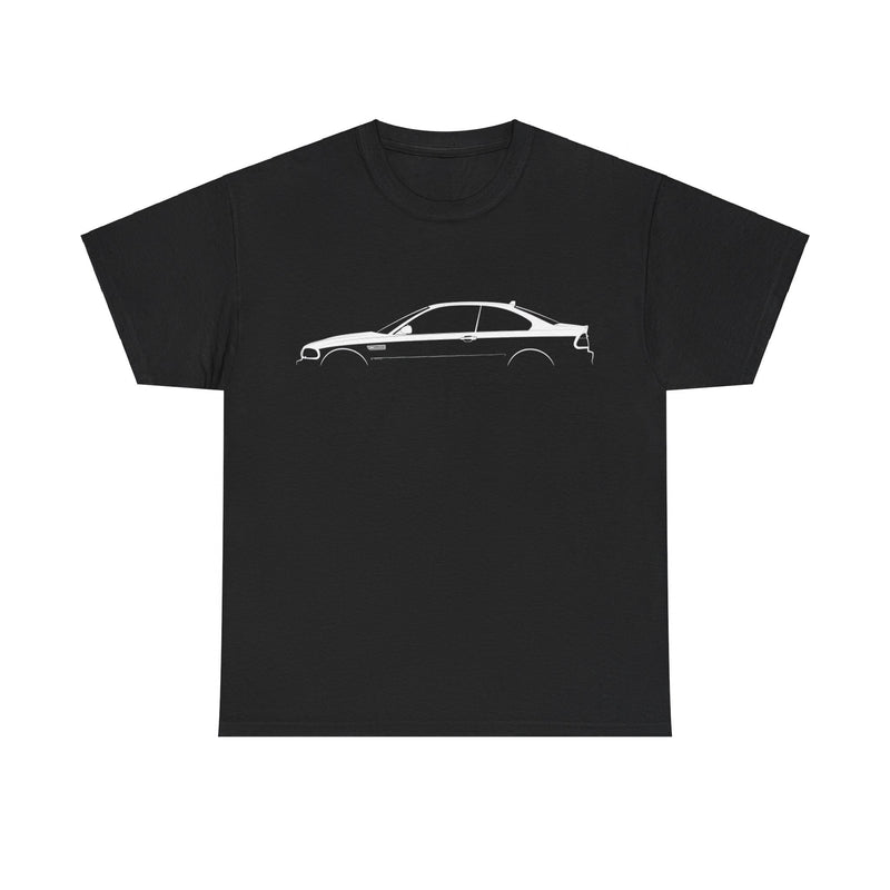 Load image into Gallery viewer, BMW M3 Coupe E46 Silhouette Car T-shirt
