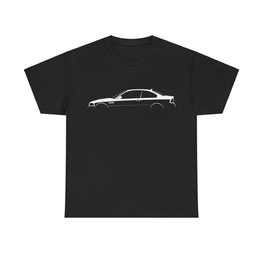 BMW M3 Coupe E46 Silhouette Car T-shirt