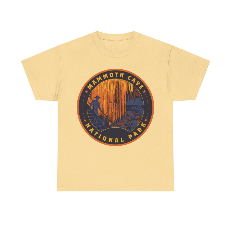 Load image into Gallery viewer, Mammoth Cave National Park Kentucky Round Logo T-shirt
