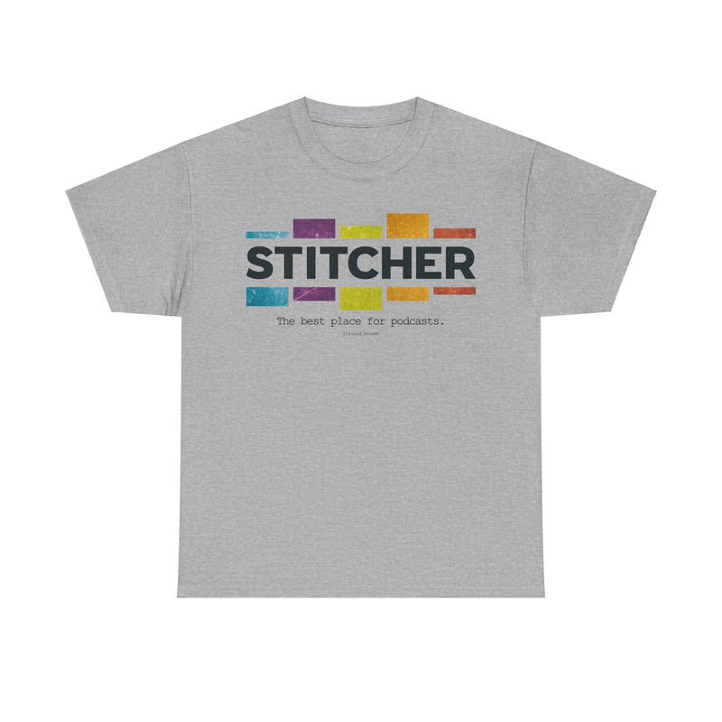 Load image into Gallery viewer, Stitcher Podcast App Nostalgic Tribute T-Shirt
