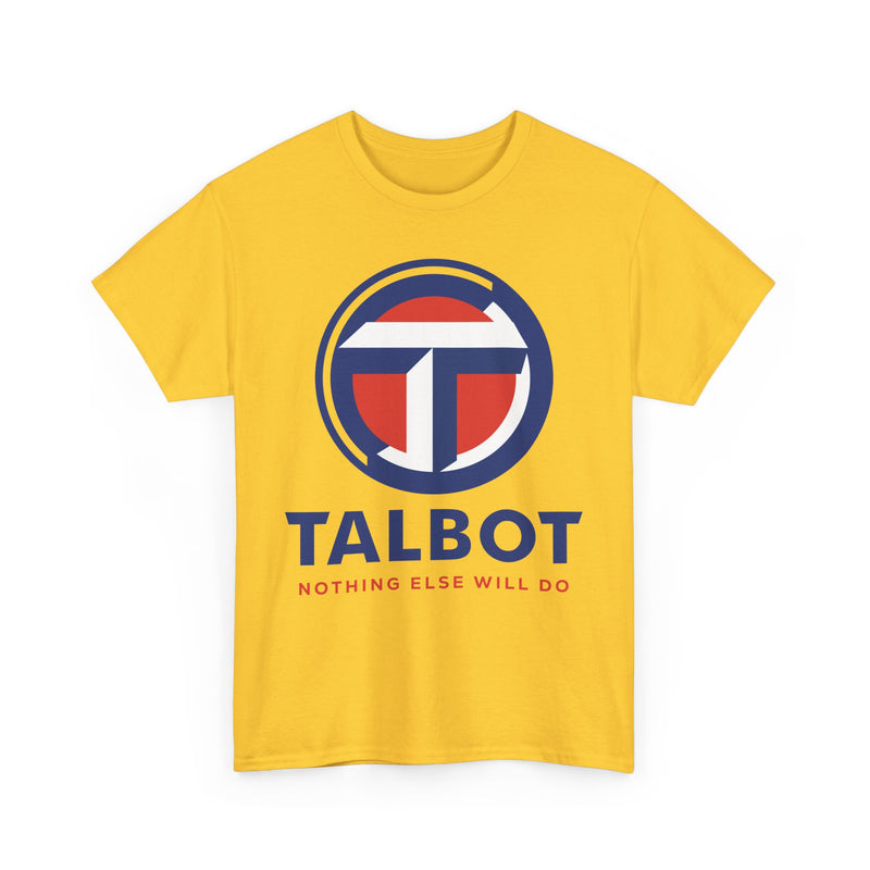 Load image into Gallery viewer, Talbot Nothing Else Will Do Classic British Car Logo Vintage T-shirt
