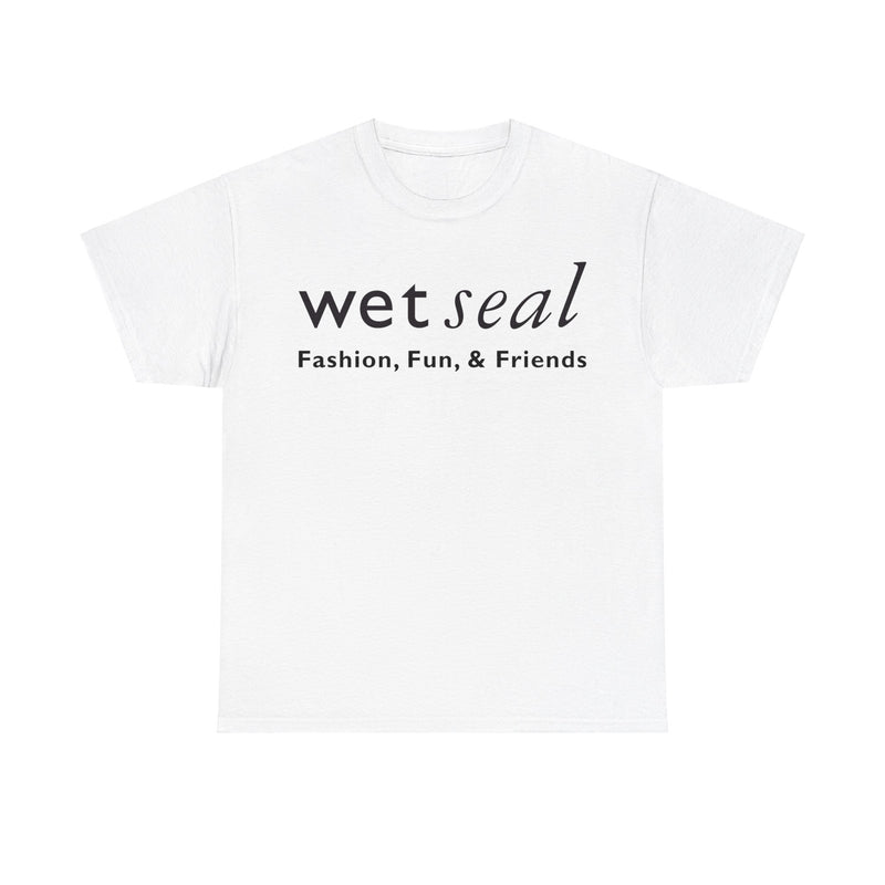 Load image into Gallery viewer, Wet Seal Retail Store Logo T-Shirt: “Fashion, Fun &amp; Friends”
