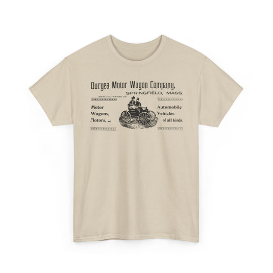 Duryea Motor Wagon Company First American Automobile T-shirt