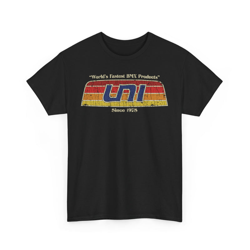 Load image into Gallery viewer, UNI BMX 1978 California Bicycle Seats Racing T-shirt
