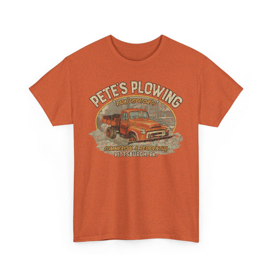 Petes Plowing Pittsburgh Pennsylvania Nostalgic T-shirt