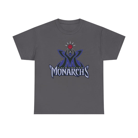 Sacramento Monarchs California 1997-2009 Womens Basketball T-shirt