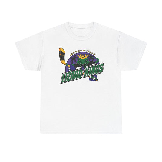 Jacksonville Lizard Kings Florida East Coast Hockey 1995-2000 T-shirt