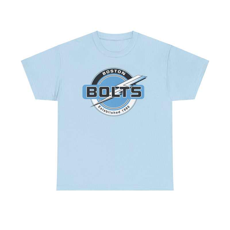 Load image into Gallery viewer, Boston Bolts Massachusetts Soccer League 1986 T-shirt
