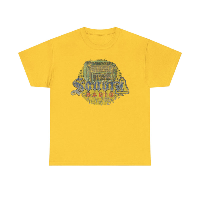 Load image into Gallery viewer, Sonora Radio 1938 Pennsylvania Broadcast Station T-shirt
