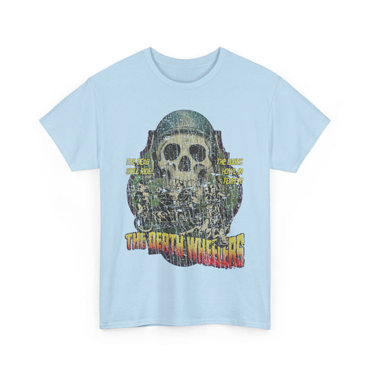 The Death Wheelers 1973 Horror Action Bike Gang Movie T-shirt