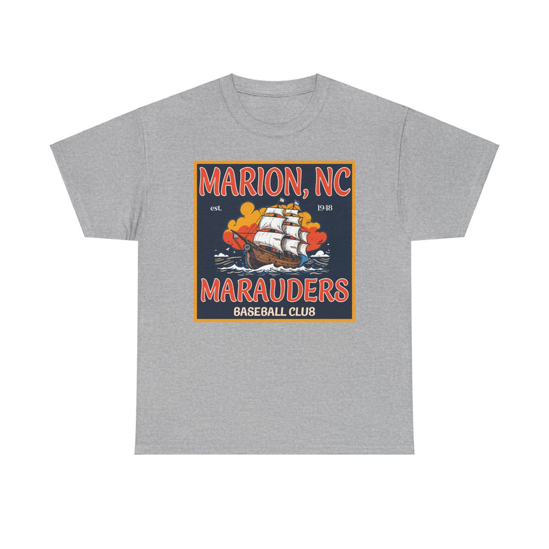 Load image into Gallery viewer, Marion Marauders North Carolina Baseball 1948-1954 T-shirt
