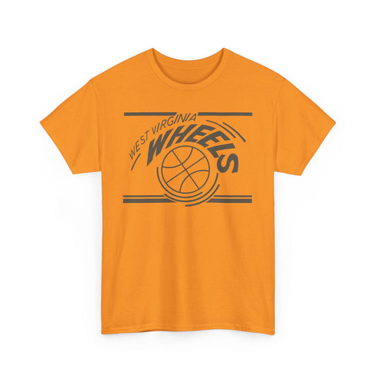 West Virginia Wheels Basketball 1978 All-American Alliance T-shirt