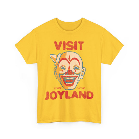 Visit Joyland Amusement Park 1949 Wichita Kansas Theme Park Clown T-shirt