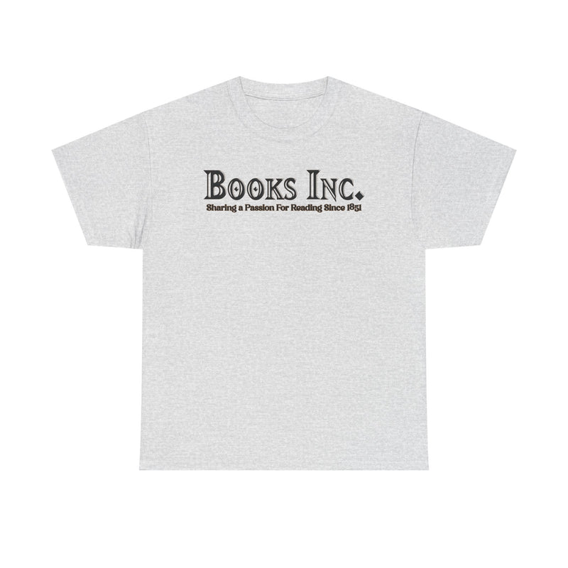Load image into Gallery viewer, Books Inc T-Shirt Vintage Bookstore Logo Defunct Company Tee
