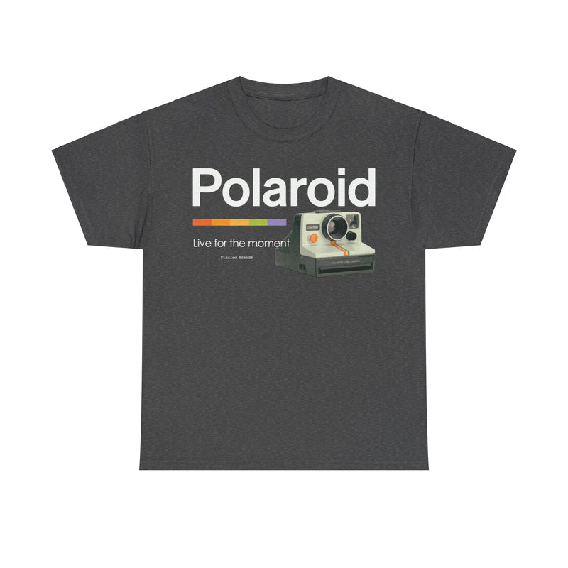 Load image into Gallery viewer, Polaroid &quot;Live for the Moment&quot; Commemorative T-Shirt
