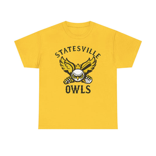 Statesville Owls North Carolina Baseball 1960-1963 T-shirt
