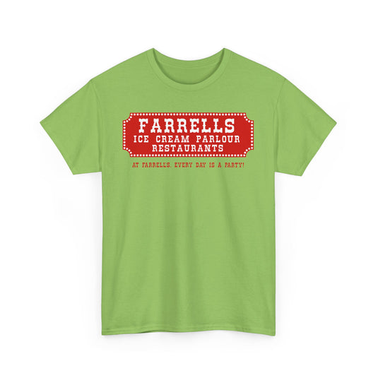 Farrells Ice Cream Parlour Restaurant Chain Vintage Logo T-Shirt