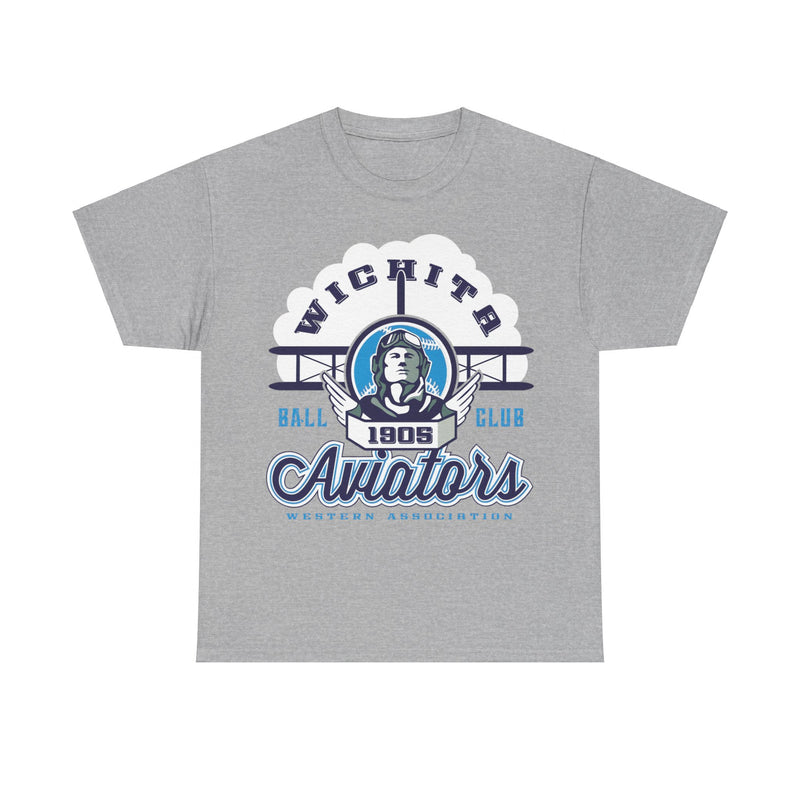 Load image into Gallery viewer, Wichita Aviators Est 1905 Kansas Baseball T-shirt
