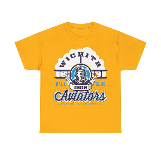 Wichita Aviators Est 1905 Kansas Baseball T-shirt