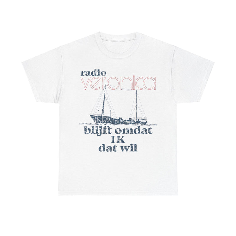 Load image into Gallery viewer, VRON Radio Veronica 1960 Music Station T-shirt
