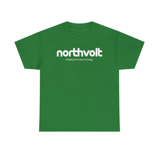 Northvolt T-Shirt Bankrupt Battery Company Defunct Energy Logo Tee