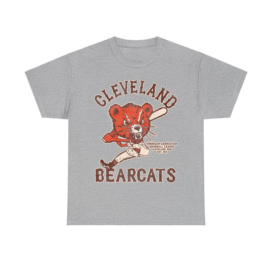 Cleveland Bearcats Nostalgic Retro Baseball Team T-shirt