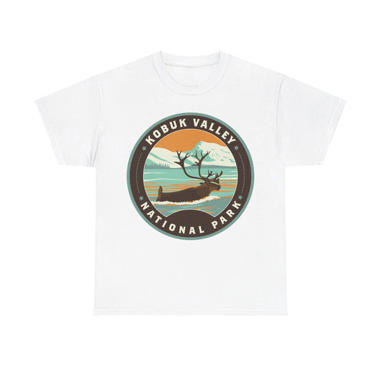 Kobuk Valley National Park Alaska Round Logo T-shirt