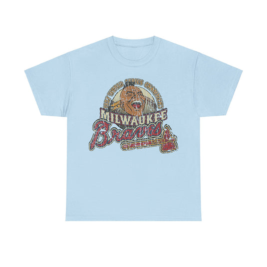 Milwaukee Braves World Champions Baseball Team T-shirt