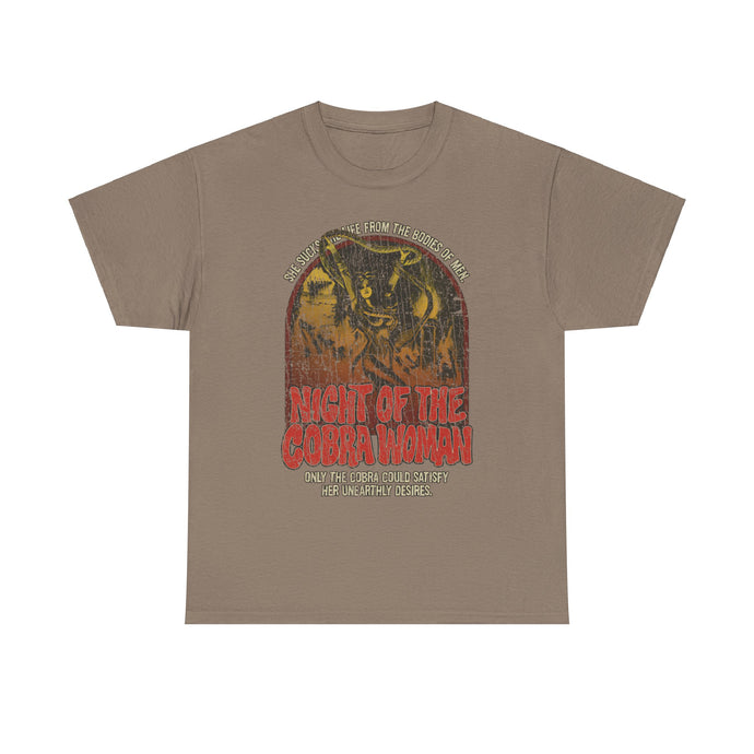 Night of The Cobra Woman 1972 Movie T-shirt