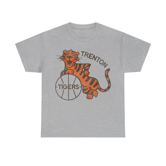 Trenton Tigers Basketball Team Nostalgic Retro T-shirt