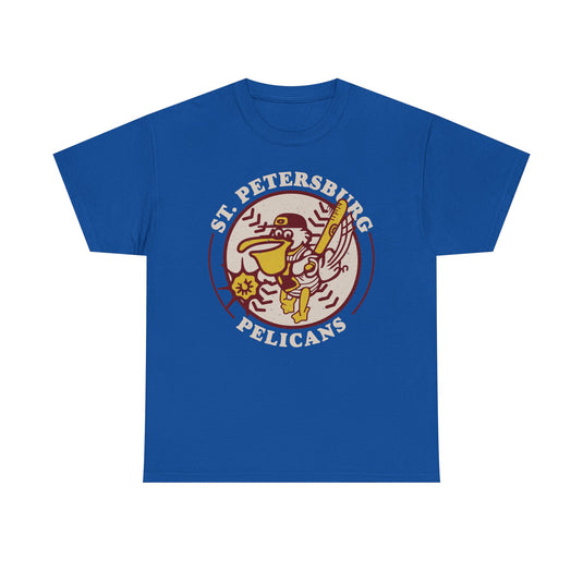 St. Petersburg Pelicans Florida Senior Baseball 1989-1990 T-shirt