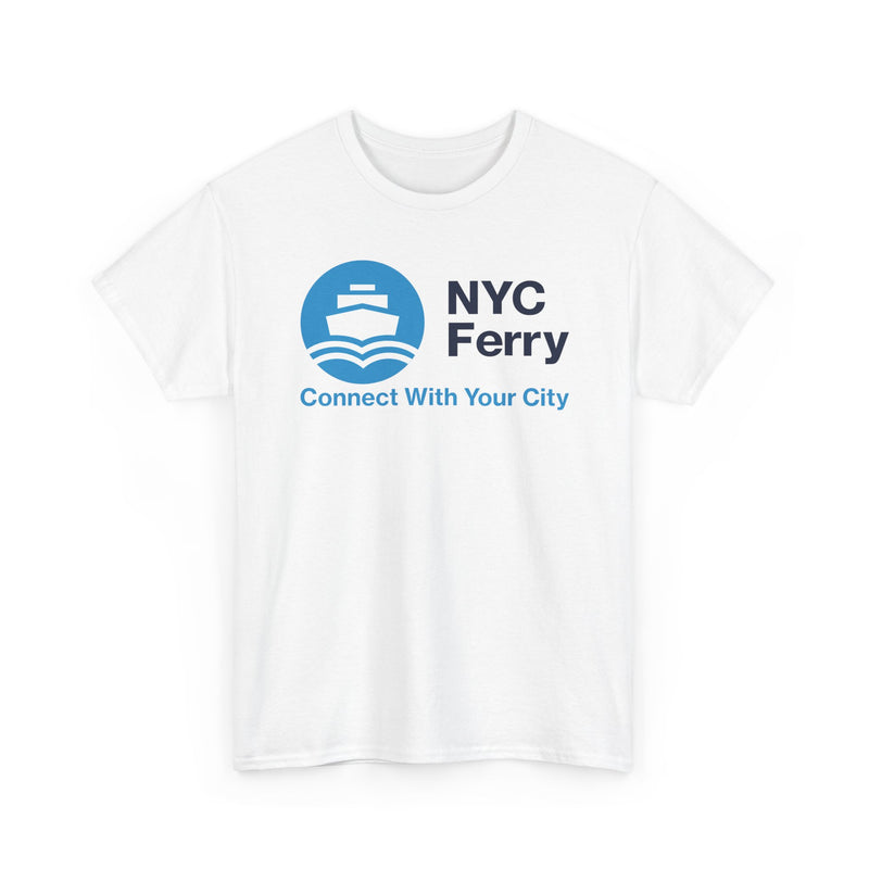 Load image into Gallery viewer, NYC Ferry Defunct Transportation Service T-Shirt Connect With Your City Boat Tee
