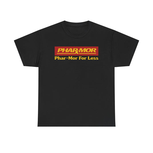 PharMor Phar-Mor For Less Pharmacy Drug Store Chain Nostalgic T-shirt