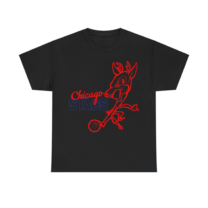 Load image into Gallery viewer, Chicago Stags Basketball Nostalgic Retro T-shirt
