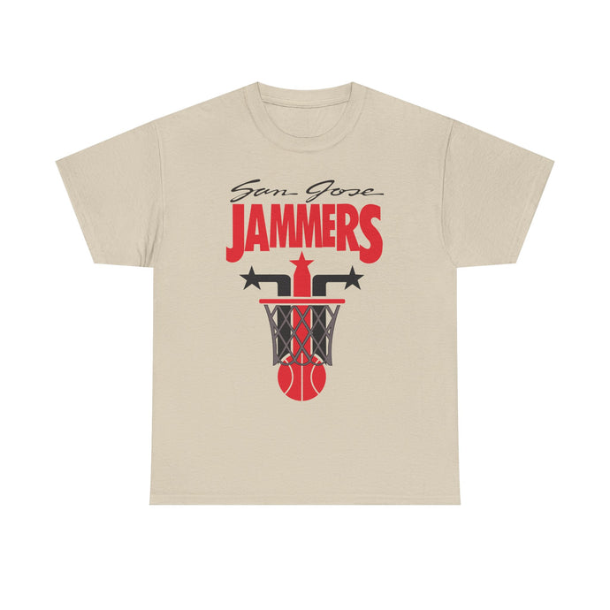 San Jose Jammers California Basketball 1989-1991 T-shirt