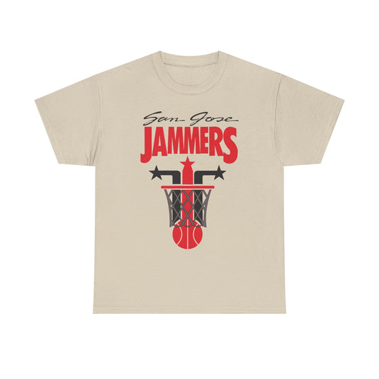 San Jose Jammers California Basketball 1989-1991 T-shirt
