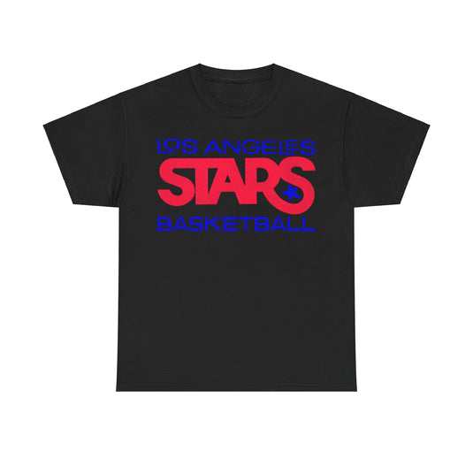 Los Angeles Stars Basketball Team Nostalgic Retro T-shirt