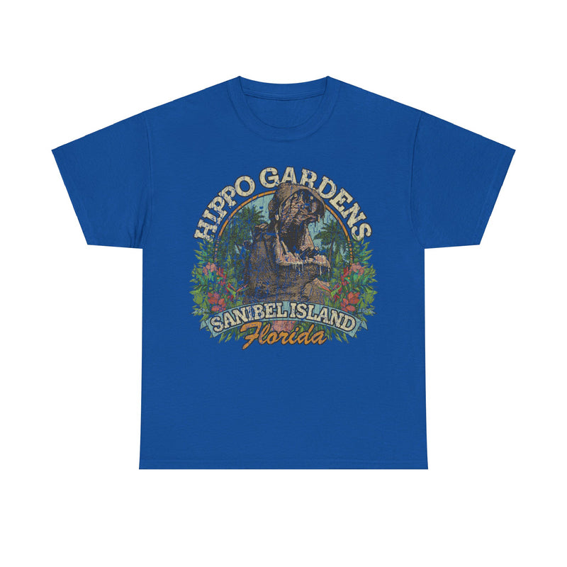 Load image into Gallery viewer, Sanibel Island Hippo Gardens Florida Park T-shirt
