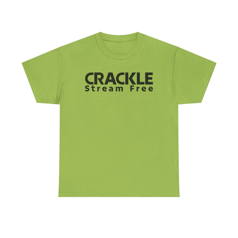 Load image into Gallery viewer, Crackle T-Shirt Defunct Streaming Service Stream Free Entertainment Platform Tee
