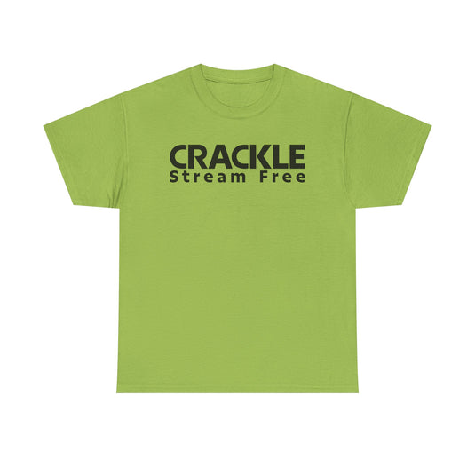 Crackle T-Shirt Defunct Streaming Service Stream Free Entertainment Platform Tee
